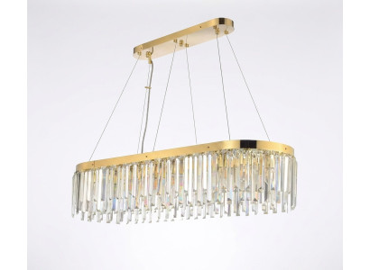 Kroonluchter Kristal Luxe Goud Hanglamp Lamp Woonkamer