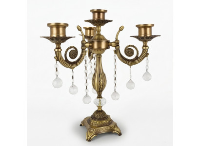 Tafellamp nachtkastlamp luxe lamp kaarsenhouder vorm tafellampen