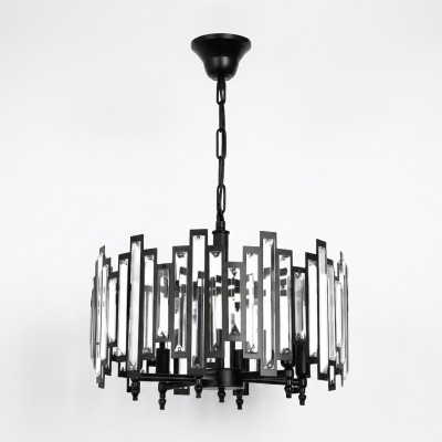 Ontwerplampen Zilveren kroonluchterlamp Moderne lamp Ronde lampen