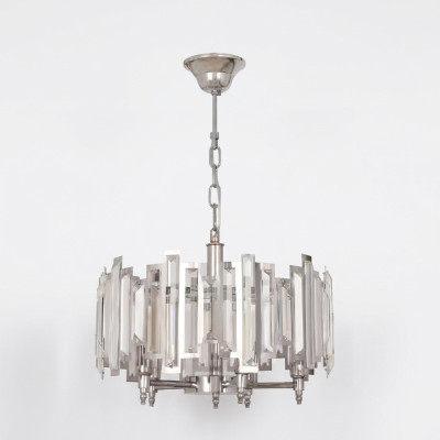 Ronde Lamp Zilveren Plafondlamp Verlichting Lamp 50x65cm