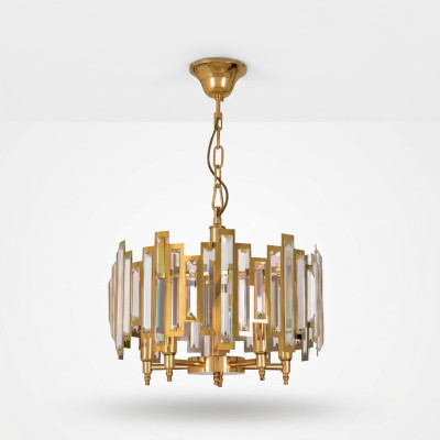 Kroonluchter Luster Hanglamp Hanglampen Luxe Gouden Lampen Verlichting