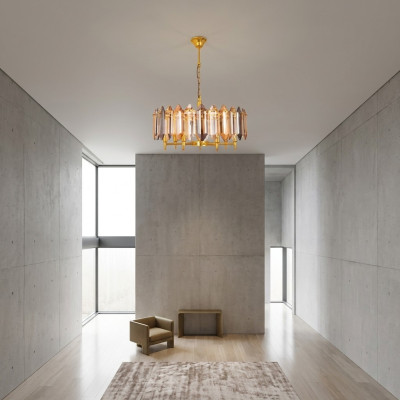 Kroonluchter Moderne plafondlamp Woonkamer plafondlamp Gouden lamp