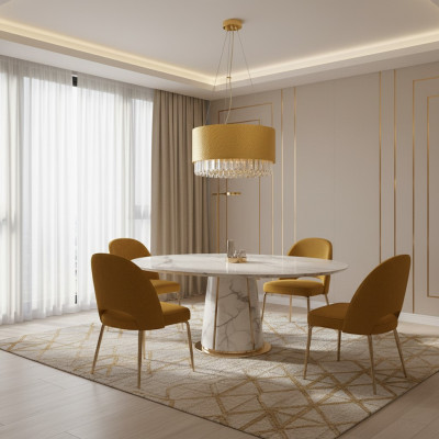 Moderne kroonluchter Crystal woonkamer hanglamp slaapkamer