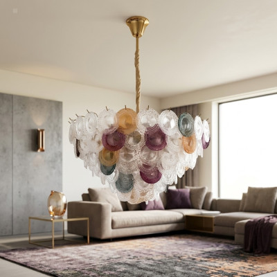 Kroonluchter Stijl Moderne Hanglamp Lichtkap Kristal Woonkamer