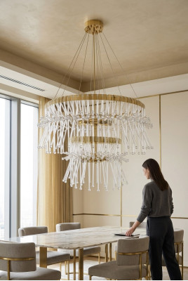 Ronde design kroonluchter plafondlamp plafondverlichting lamp luchter