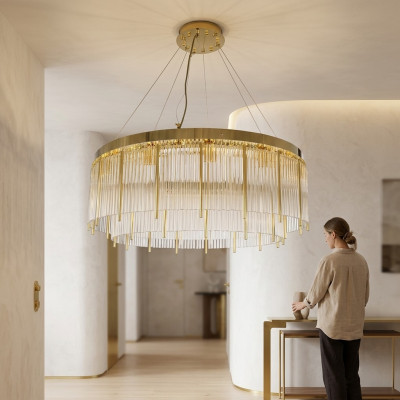 Plafondlamp Ronde plafondlamp Kroonluchter Lamp Plafondlamp 70x90