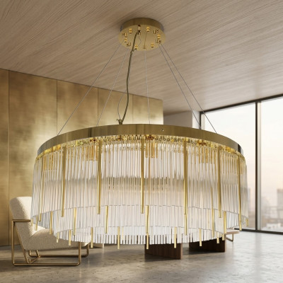Plafondlamp Ronde plafondlamp Kroonluchter Lamp Plafondlamp 70x90