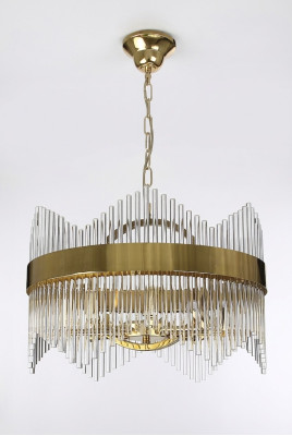 Plafondlamp Moderne woonkamer plafondlamp Glas nieuw goud