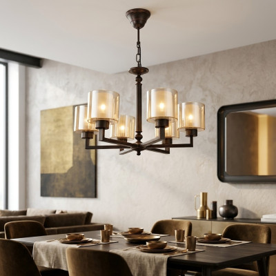 Plafondlamp Woonkamer Lamp Kroonluchter Glas Verlichting Plafondlamp