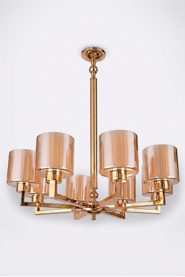 Kroonluchter stijl Moderne plafondlamp mooie lamp Goud nieuw Luxe