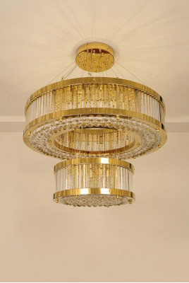 Plafondlamp Woonkamer Stijl Moderne Plafondverlichting Luxe Lamp Kristal