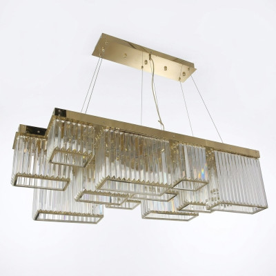 Eettafel Tafel Kroonluchter Kroonluchter Stijl Kandelaar Woonkamer Luxe goud