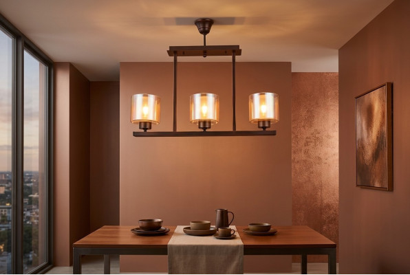 Woonkamer plafondlamp luchter glas hanglamp plafonnière luxe