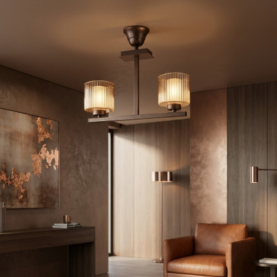 Plafondlamp Moderne Luxe Kroonluchter Glas Woonkamer Lamp Nieuw