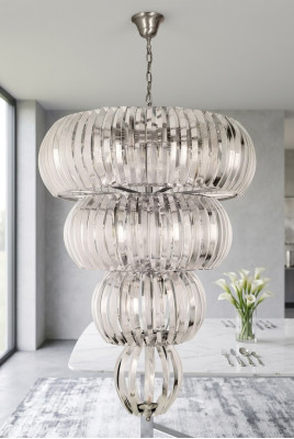 Kroonluchter Hanglamp Luxe Verlichting Woonkamer Nieuw Kristal