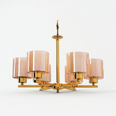 Plafondlamp hanglamp hanglamp woonkamer luxe kroonluchter glas