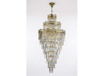 Kroonluchter stijl klassiek Luster Druppel Woonkamer Lamp Luxe 80x230