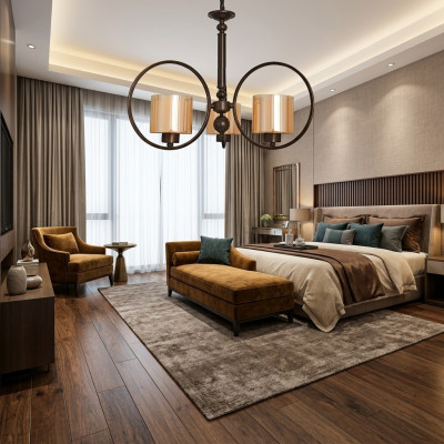 Plafondlamp Luxe lamp Woonkamer Hanglamp Kroonluchter Glas nieuw