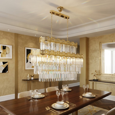 Hanglamp Moderne Gouden Hanger Licht Pendel Woonkamer Luxe