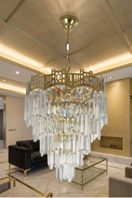 Kroonluchter plafondlamp kroonluchter lamp woonkamer plafondlamp kristal