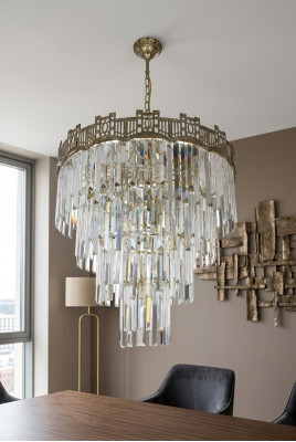 Kroonluchter Stijl Moderne Plafondlampen Woonkamer Kristal Luxe