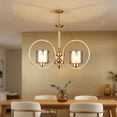 Hanglamp Hanglamp Hanglamp Goud Woonkamer Stijl Modern