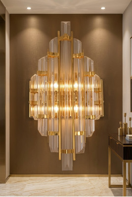 Wandlamp Ontwerp Hal Lampen Woonkamer Luxe nieuw goud