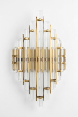 Wandlamp Wandverlichting Lampen Kristal Woonkamer Luxe goud