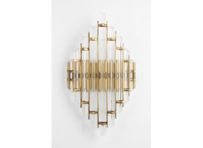 Wandlamp Wandverlichting Lampen Kristal Woonkamer Luxe goud