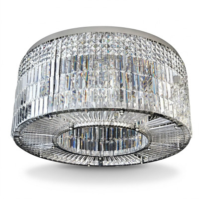 Kroonluchter Modern Designer 16 Licht Hanger Chroom Woonkamer Kristal