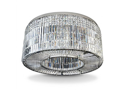 Kroonluchter Modern Designer 16 Licht Hanger Chroom Woonkamer Kristal