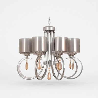 Plafondlamp mooi glazen lampen verlichting lampen woonkamer kroonluchter luxe zilver
