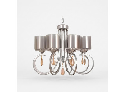 Plafondlamp mooi glazen lampen verlichting lampen woonkamer kroonluchter luxe zilver