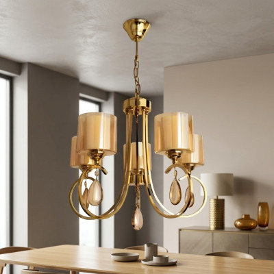 Kroonluchter hanglamp hanglamp woonkamer luxe kroonluchter glas