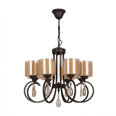 Plafondlamp Woonkamer Hanglamp Plafondverlichting Glas Kroonluchter Luxe 66x70