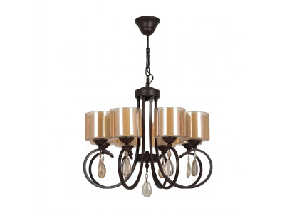Plafondlamp Woonkamer Hanglamp Plafondverlichting Glas Kroonluchter Luxe 66x70