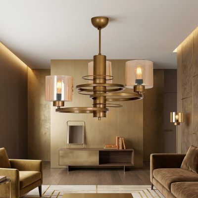 Plafondlamp Woonkamer Luster Glazen Plafondlamp Hanglamp Luxe