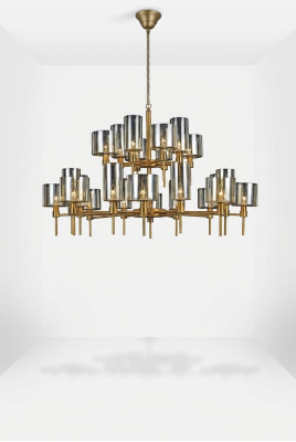 Design Lampen 95x120 Kroonluchter mooi Woonkamer Verlichting Luxe Luster Glas