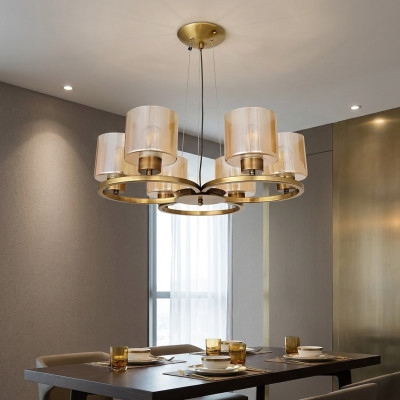 Kroonluchter Moderne Woonkamer Plafondlamp Luxe Nieuw Luchter Glas