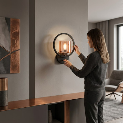 Wandlamp Ontwerp Hal Lampen Woonkamer Luxe Kroonluchters Glas Modern