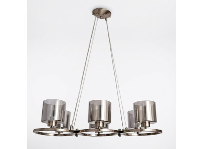 Plafondlamp Luxe Prachtige plafondluster glas woonkamer