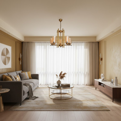 Plafondlamp Woonkamer Hanglamp Luchter Glas nieuw Luxe Verlichting