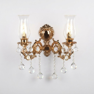 Wandlamp Woonkamer Luxe goud Slaapkamer Moderne Kroonluchter Kristal