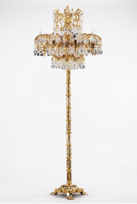 Staande lamp Woonkamer Luxe Leesarm Slaapkamer Kristal klassiek