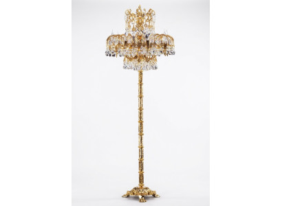 Staande lamp Woonkamer Luxe Leesarm Slaapkamer Kristal klassiek