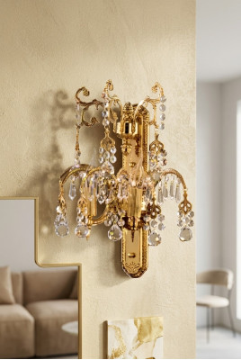 Gouden wandlamp wandlampen woonkamer lampen luxe wandlamp.