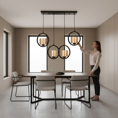 Kroonluchter mooie moderne lamp klassieke luxe woonkamer glas