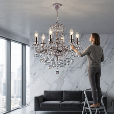 Kroonluchter Kristal Plafondlamp Hanglamp Woonkamer