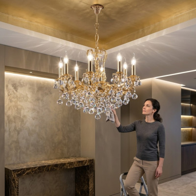 Kroonluchter Klassieke Verlichting Lamp Woonkamer Lampen