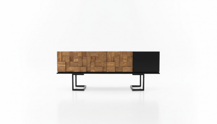 Moderne houten commode dressoir tv-standaard kast meubels 180cm